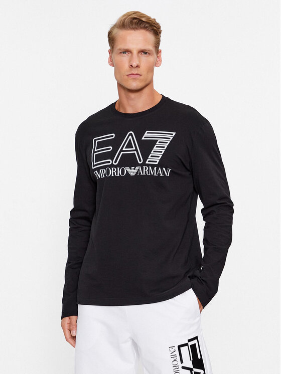 EA7 Emporio Armani EA7 Emporio Armani Longsleeve 6RPT04 PJFFZ 1200 Nero Regular Fit