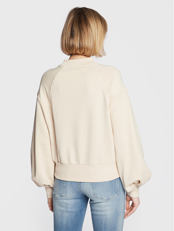 Felpa W3RQ06 KBK30 Beige Regular Fit
