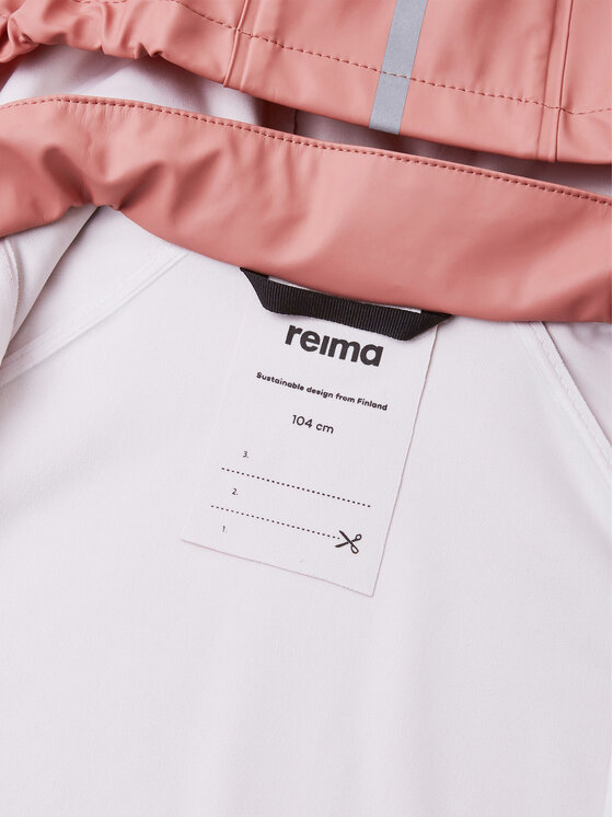 Reima Reima Nepremokavá bunda Lampi 5100023A Ružová Regular Fit