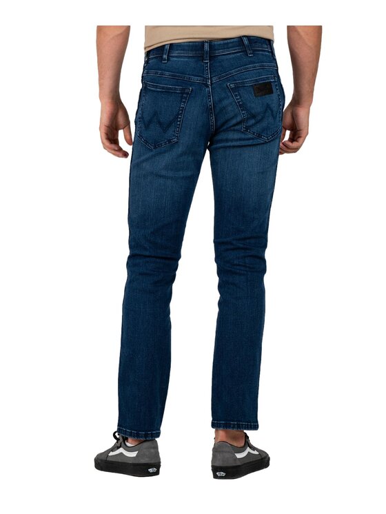 Wrangler Wrangler Jeansy W12SMN396_31/30 Niebieski Slim Fit