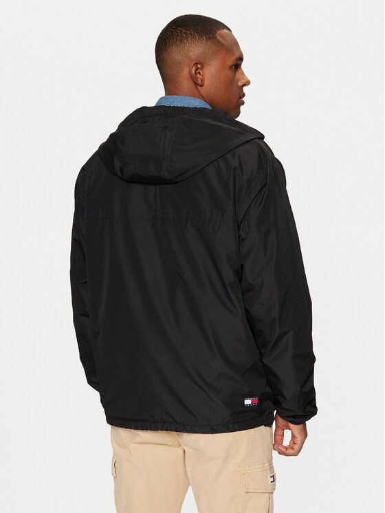 Tommy Jeans Tommy Jeans Windjacke Chicago DM0DM21130 Schwarz Regular Fit