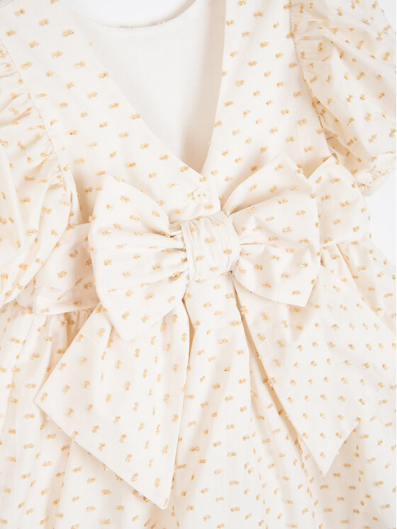 minimi minimi Sukienka elegancka WL1 Écru Regular Fit