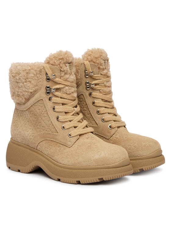 Guess Guess Черевики FLFVIK SUE10 Бежевий