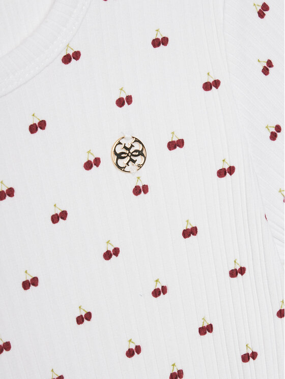 Guess Guess Každodenní šaty J5GK02KCSQ4 Červená Regular Fit