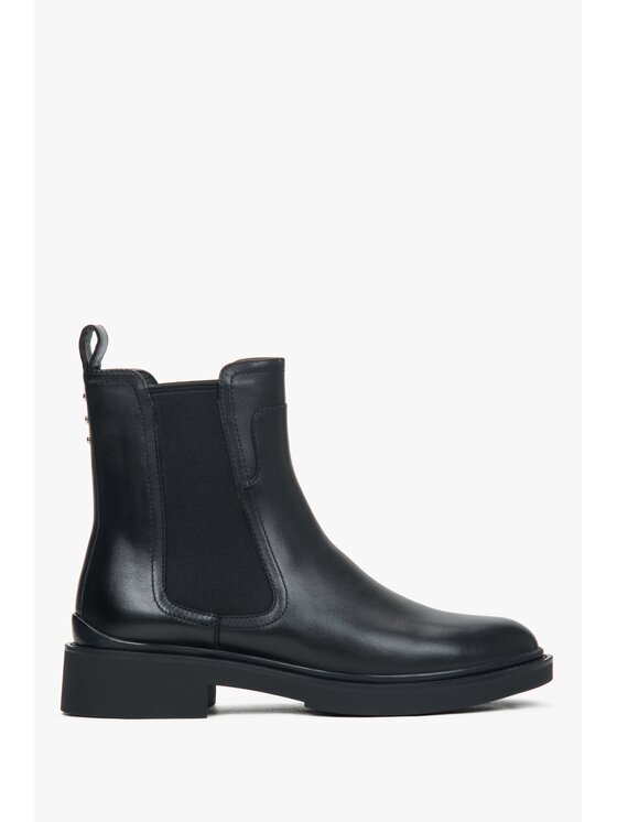 Estro Estro Kotníková obuv s elastickým prvkem ER00118406 Černá