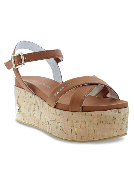 U.S. Polo Assn. U.S. Polo Assn. Sandali Loren LOREN002 Rjava