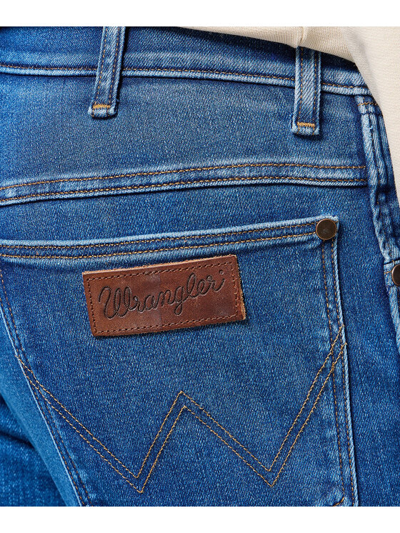 Wrangler Wrangler Jeansy 112356838 Niebieski Regular Fit