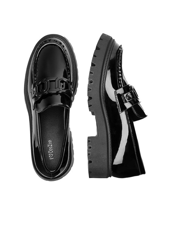 DeeZee DeeZee Loafersy WS5875-32 Czarny