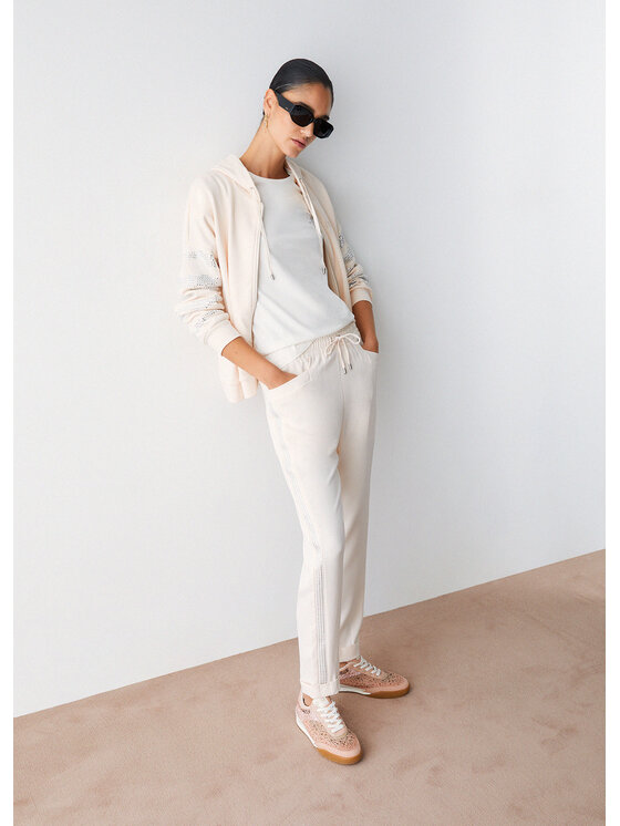 Liu Jo Liu Jo Felpa TA6309FS002X0659 Beige Regular Fit