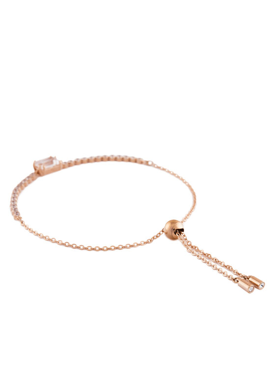 Swarovski Swarovski Zapestnica Tennis Matrix 5730706 Bela