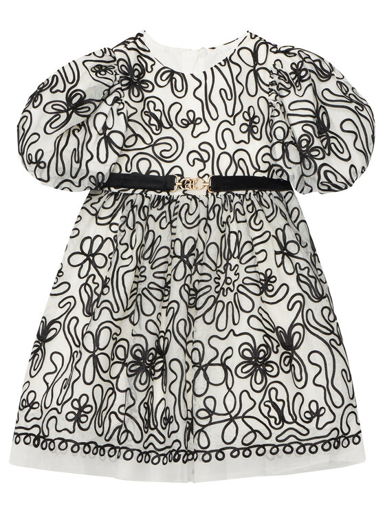 Abel & Lula Abel & Lula Rochie elegantă 5524 Écru Regular Fit