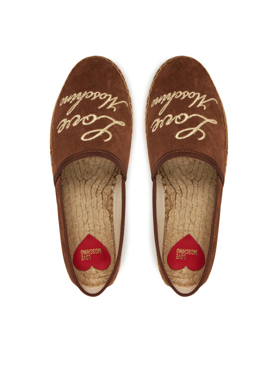 LOVE MOSCHINO LOVE MOSCHINO Espadryle JA10272G0MIG0300 Brązowy