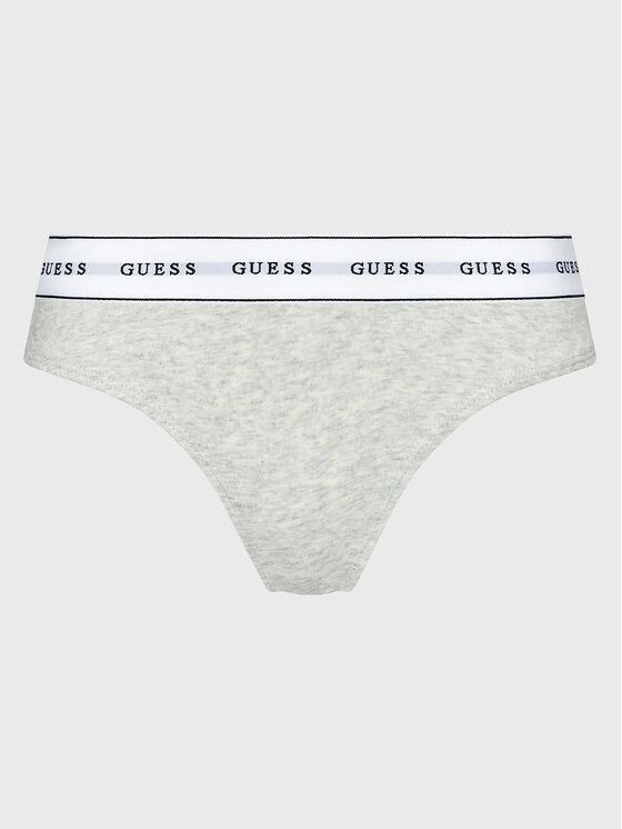 Guess Guess Klasické kalhotky Carrie O97E02 KBBU1 Šedá