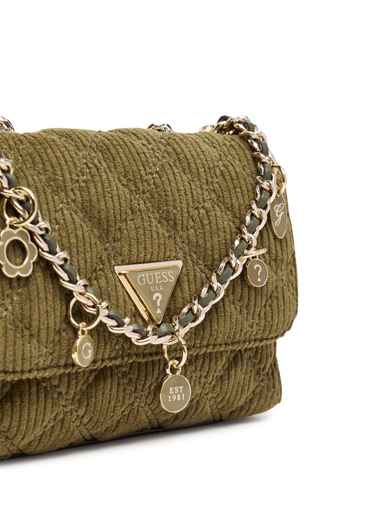 Guess Guess Torebka Giully II Mini HWCG96 73740 Zielony