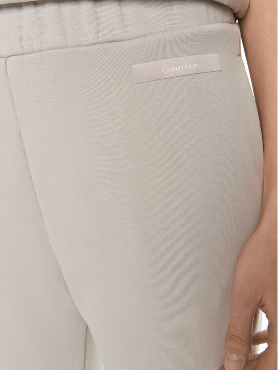 Calvin Klein Calvin Klein Pantaloni trening Micro Logo K20K206632 Bej Regular Fit