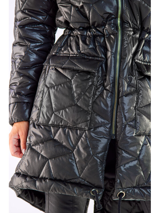 Awama Awama Kabát A538 Černá Basic Fit