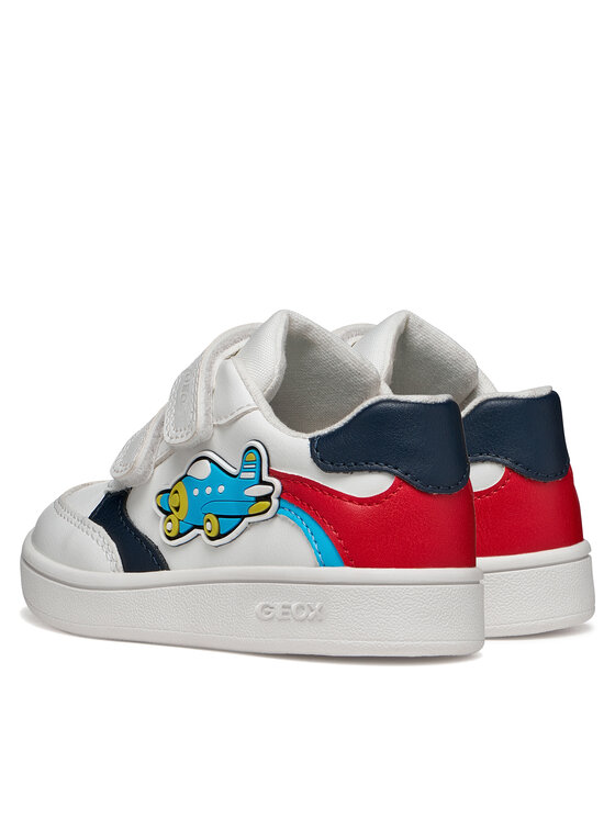 Geox Geox Sneakersy B Eclyper Boy B655LC 000BC C0050 S Biela