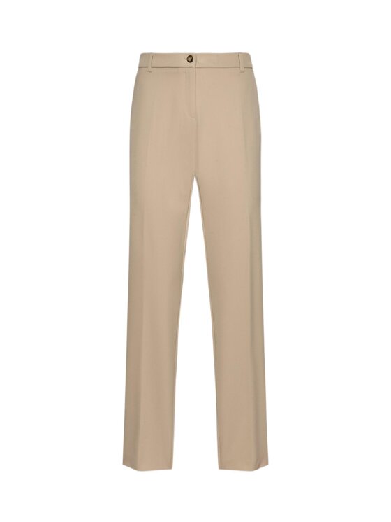 Elena Mirò Elena Mirò Pantaloni di tessuto P149P000338N002 Écru Regular Fit
