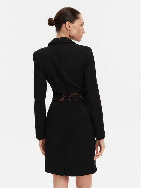 Morgan Morgan Rochie cocktail 241-RCORSE Negru Slim Fit