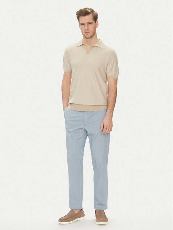 BOSS BOSS Polo marškinėliai H-Jianluca 50537654 Balta Regular Fit