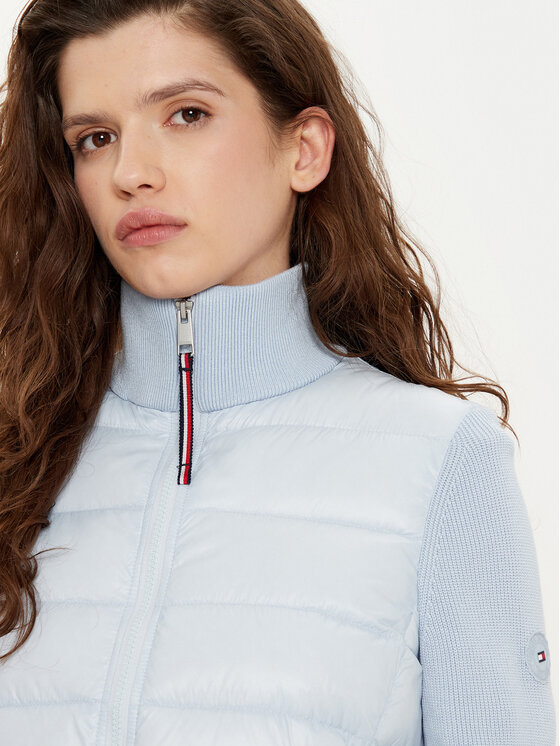 Tommy Hilfiger Tommy Hilfiger Pehelykabát WW0WW43771 Kék Regular Fit