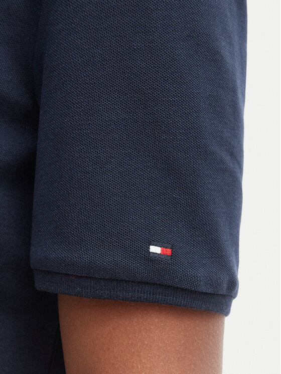 Tommy Hilfiger Tommy Hilfiger Polo WW0WW48720 Tumši zils Relaxed Fit