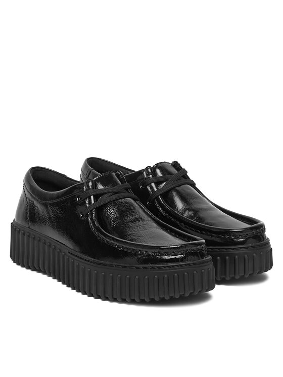 Clarks Clarks Halbschuhe Torhill Bee 26179111 Schwarz