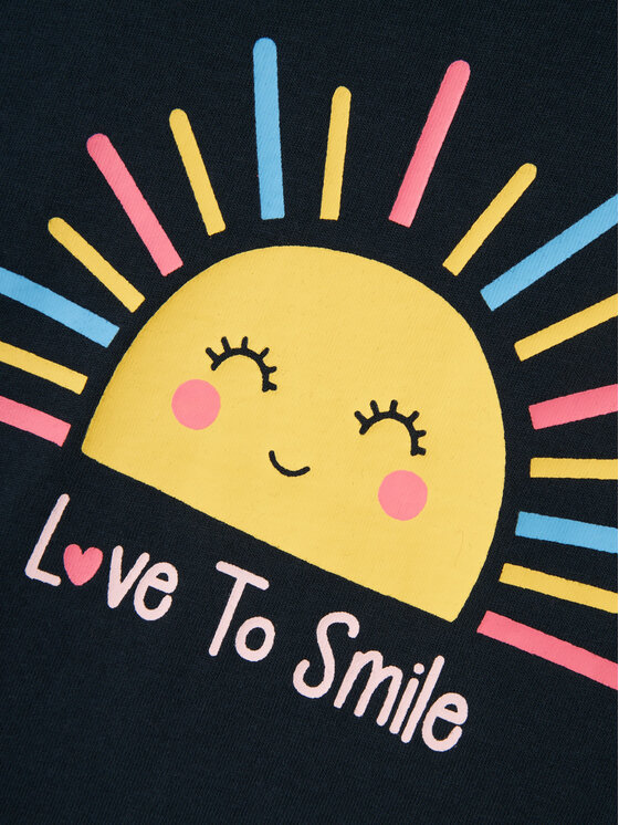 NAME IT NAME IT T-Shirt Vigea 13228175 Tmavomodrá Regular Fit