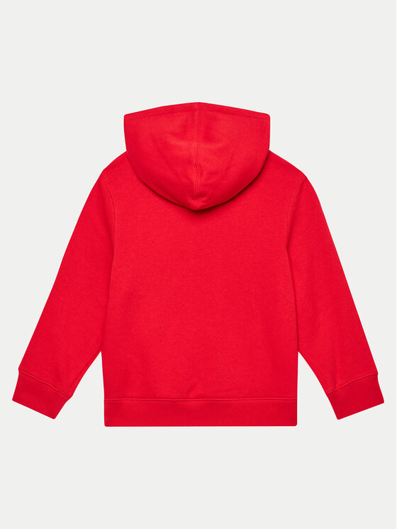 Gap Gap Mikina 843266-00 Červená Regular Fit