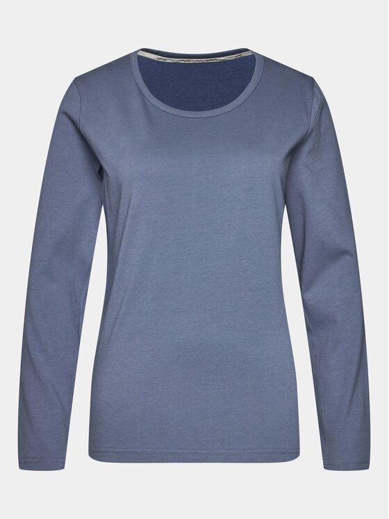 Selmark Selmark Pijama Corbatera P7373 Albastru Regular Fit