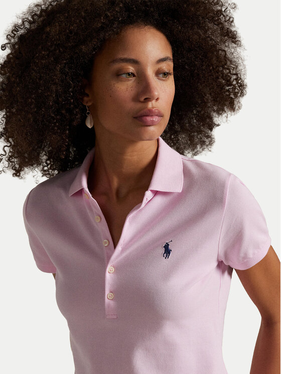 Polo Ralph Lauren Polo Ralph Lauren Polo 211B18200014 Rosa chiaro Slim Fit