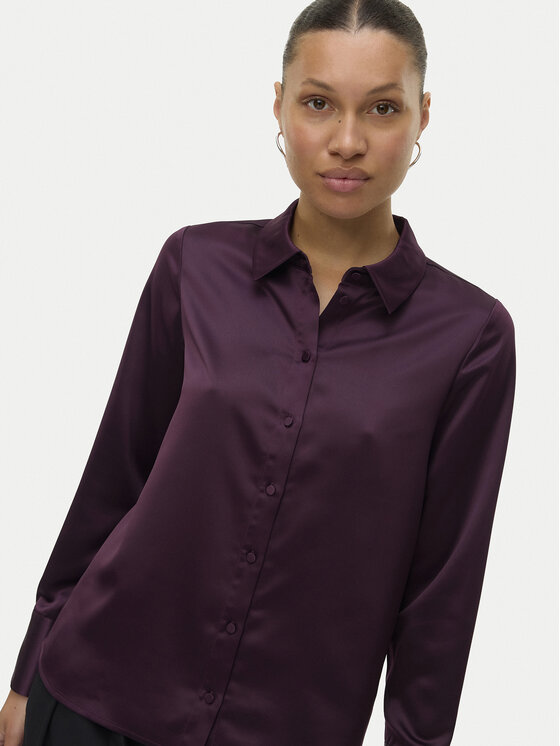 Vero Moda Vero Moda Košeľa Merle 10334598 Fialová Regular Fit