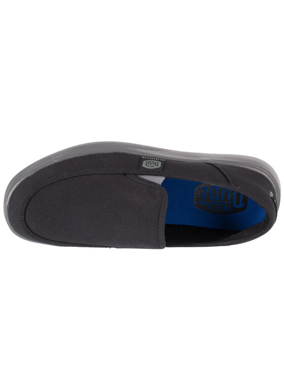 Hey Dude Hey Dude Sneakersy Hey Dude Sunapee M Canvas Czarny