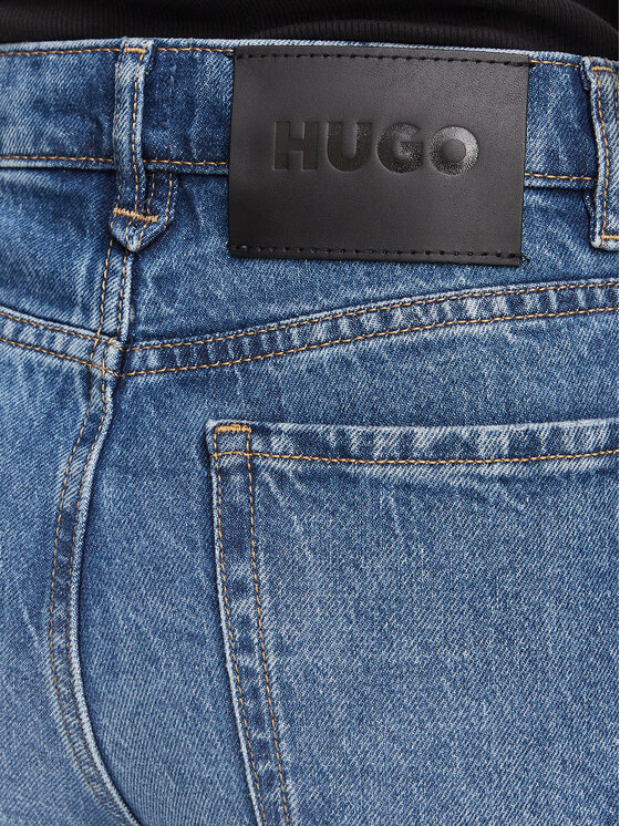 HUGO HUGO Jeansy Geflare_2 50566178 Modrá Flare Fit