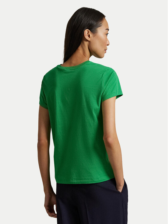 Polo Ralph Lauren Polo Ralph Lauren Majica 211898698032 Zelena Regular Fit