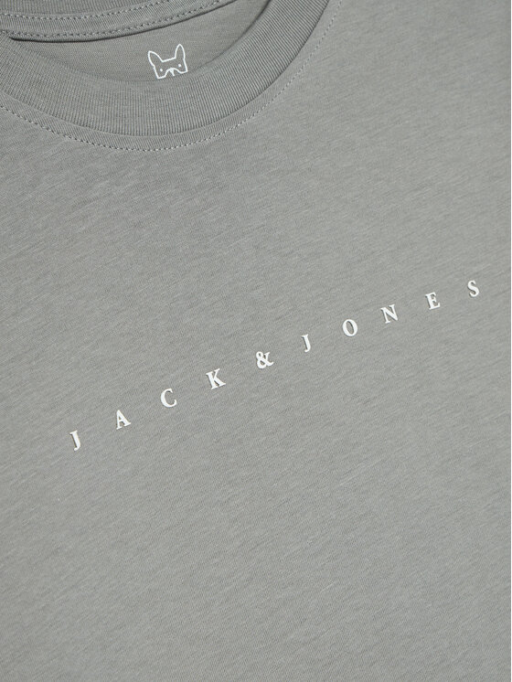 Jack&Jones Junior Jack&Jones Junior T-shirt Star 12237435 Siva Relaxed Fit