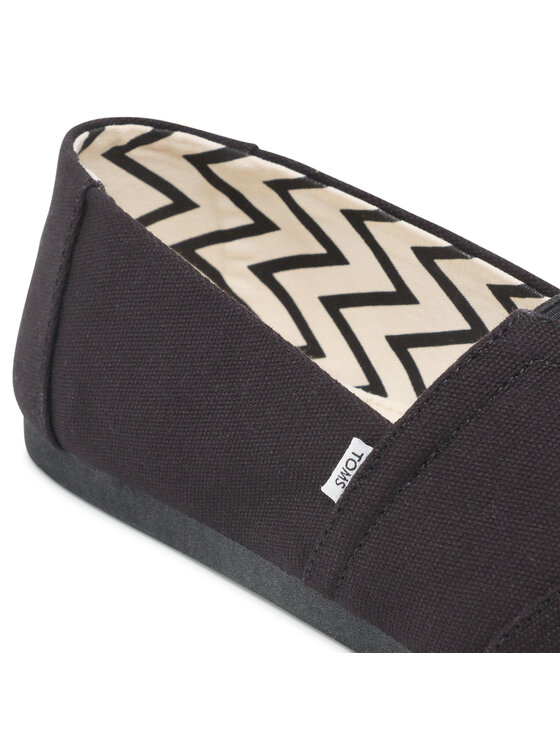 Toms Toms Туфлі Alpargata 10017670 Чорний