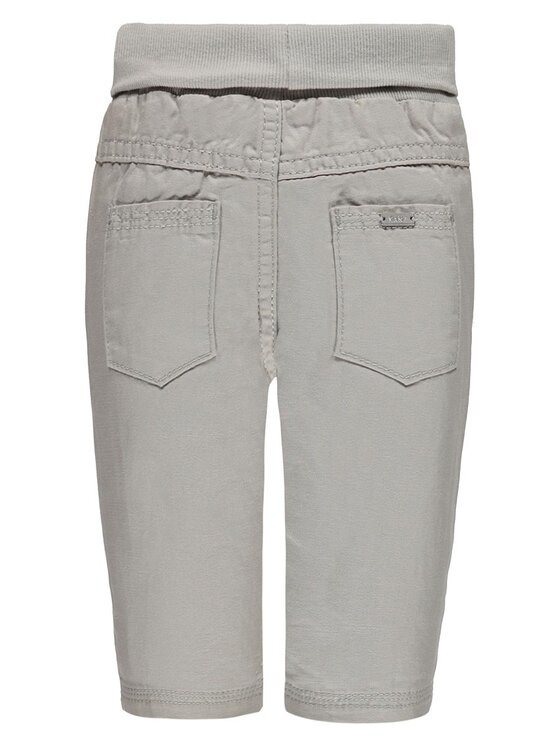 Kanz Kanz Spodnie materiałowe 1712904-1710 Szary Basic Fit