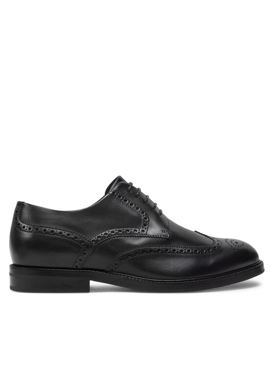 BOSS Boss Félcipő Dressletic Derb bubr 50521227 Fekete