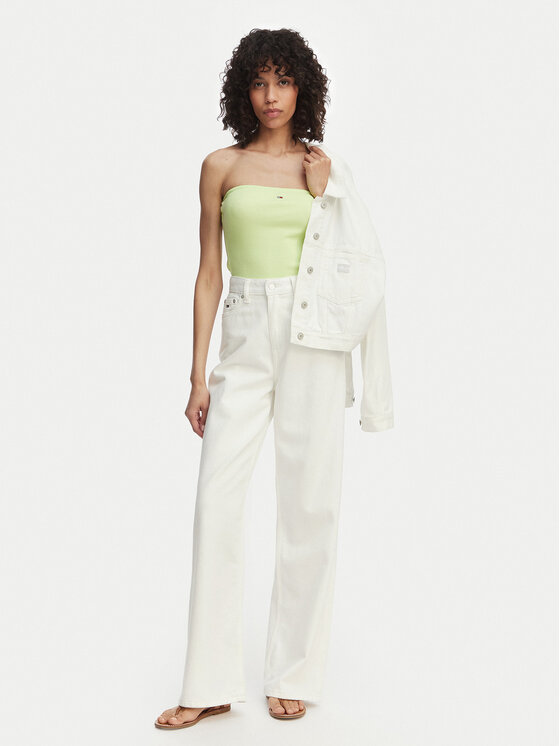 Tommy Jeans Tommy Jeans Top DW0DW22263 Heleroheline Slim Fit