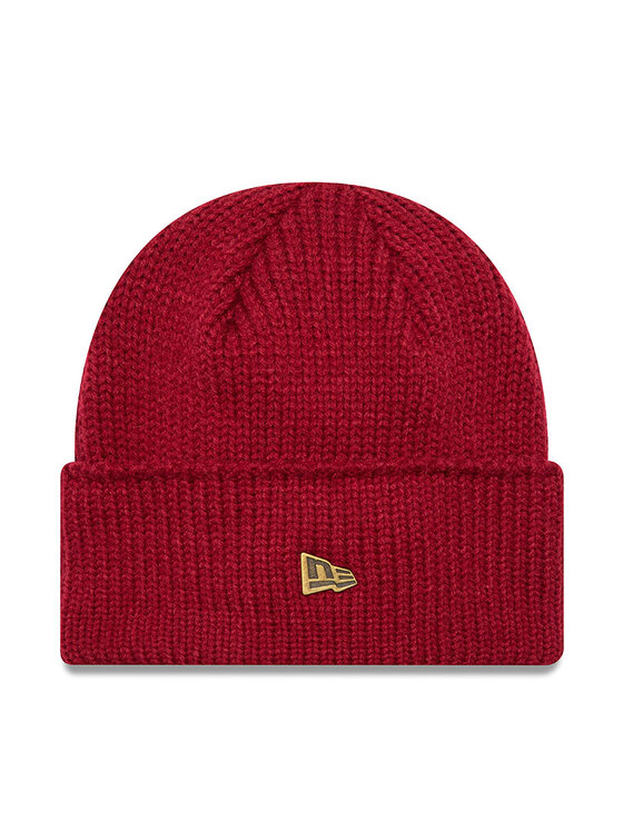 New Era Cepure Wide Cuff Beanie 60565442 Sarkans