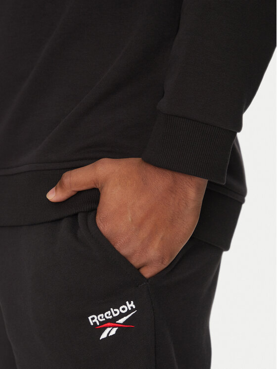 Reebok Reebok Mikina 100221788 Černá Regular Fit