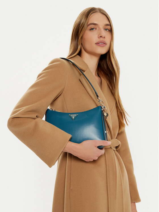 Guess Guess Handtasche Daryna 2 Comp Satche HWVG94 93180 Türkisfarben