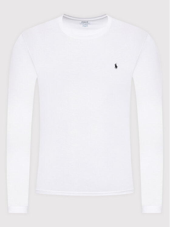 Polo Ralph Lauren Polo Ralph Lauren Longsleeve Sle 714844759004 Biały Regular Fit