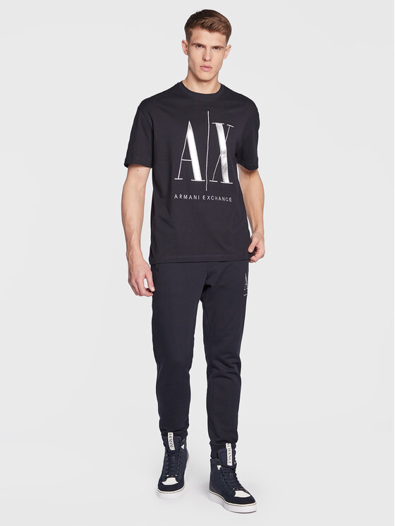 Armani Exchange Armani Exchange T-shirt 8NZTPQ ZJH4Z 1510 Blu scuro Regular Fit