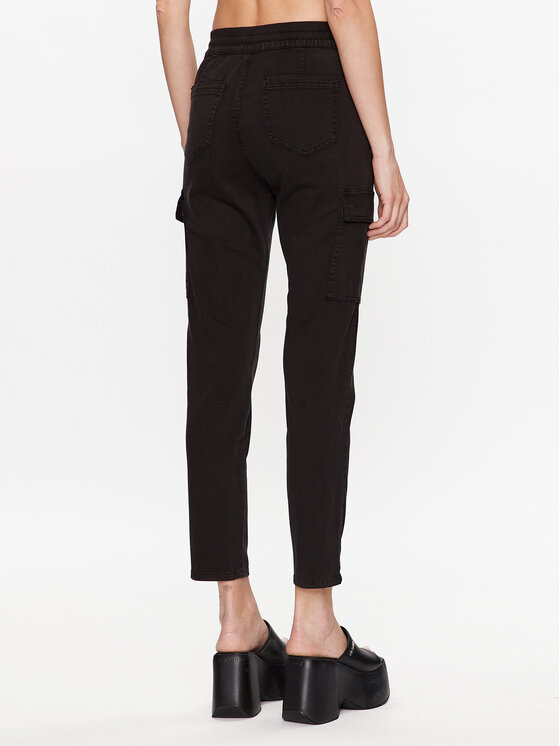 United Colors Of Benetton United Colors Of Benetton Pantaloni di tessuto 45EZDF03O Nero Regular Fit