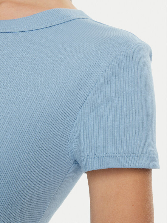 HUGO HUGO Póló Easy 50523924 Kék Slim Fit