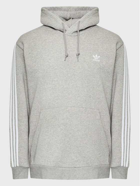 adidas adidas Pulóver adicolor Classics 3-Stripes IA6347 Szürke Regular Fit