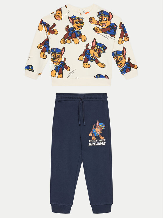 OVS OVS Спортивний костюм 2114048 Білий Regular Fit