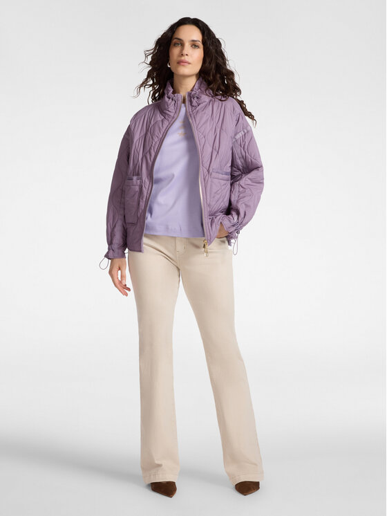 Elena Mirò Elena Mirò Kurtka puchowa F052Z000024N0F9 Fioletowy Regular Fit